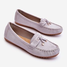 PS1 Mocasín Clásico Ante Gris Good Time 10