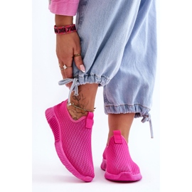 PM1 Zapatillas clásicas sin cordones Fucsia Frankie rosado 5