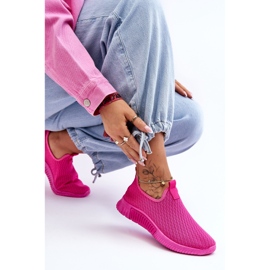PM1 Zapatillas clásicas sin cordones Fucsia Frankie rosado 3