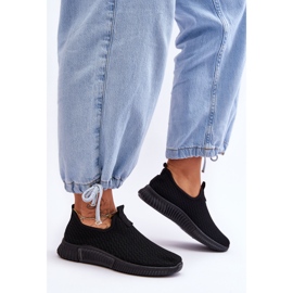 PM1 Zapatos deportivos clásicos sin cordones Frankie en negro 5