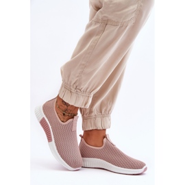 PM1 Zapatillas Clásicas Sin Cordones Rosa Claro Frankie 2