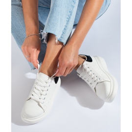 Deportivas blancas de mujer Shelovet blanco 3