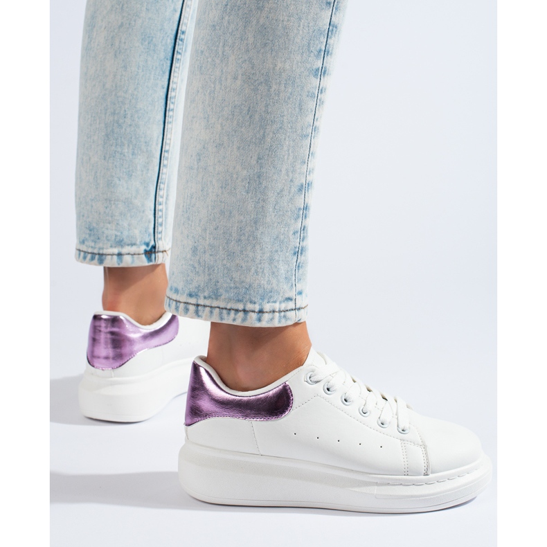 Deportivas mujer Shelovet blancas blanco 1