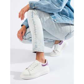 Deportivas mujer Shelovet blancas blanco 3