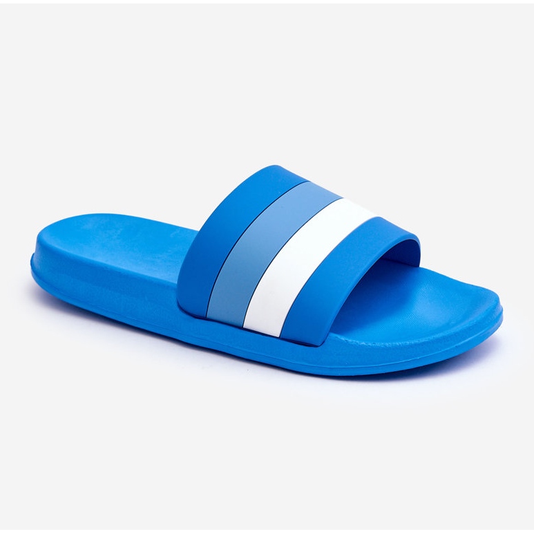 Pantuflas de Rayas Blue Vision para Mujer azul 1