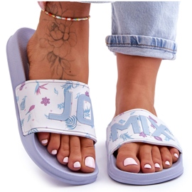 Pantuflas Clásicas Mujer Jomix Azul 8