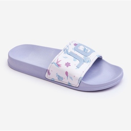 Pantuflas Clásicas Mujer Jomix Azul 1