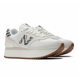 Zapatillas New Balance 574+ W NBWL574ZDD blanco 2