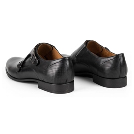 Kampol Zapatos formales monki para hombre 341/15 negro 5