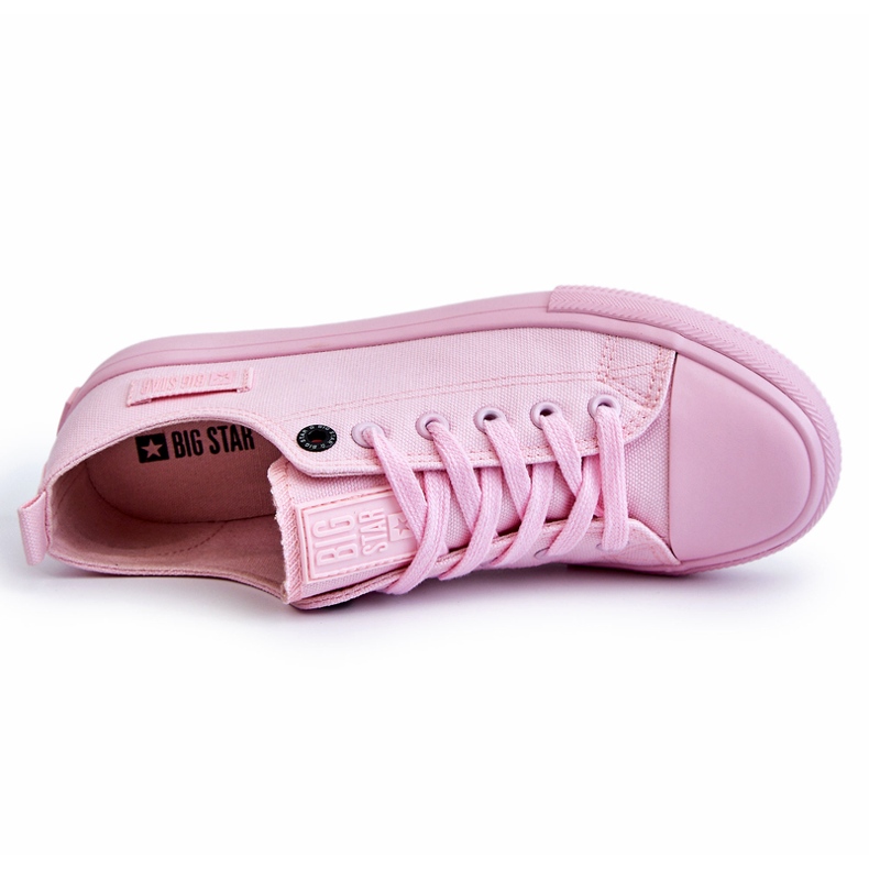 Zapatillas Clásicas Bajas Mujer Big Star LL274022 Rosa Claro rosado 1