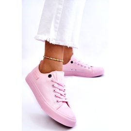 Zapatillas Clásicas Bajas Mujer Big Star LL274022 Rosa Claro rosado 2