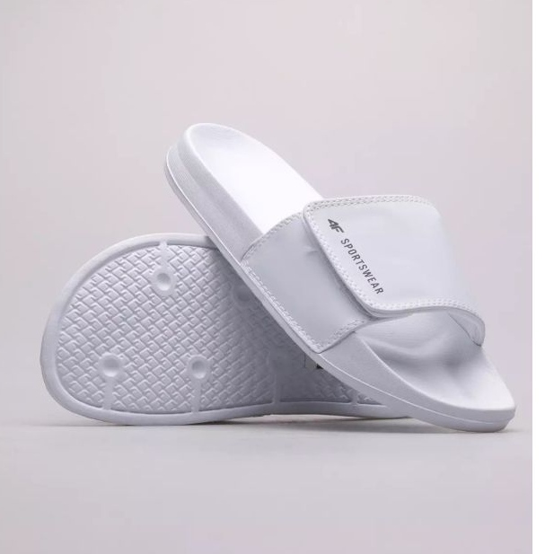 Pantuflas 4F W 4FSS23FFLIF070-10S blanco 1 Pantuflas 4F W 4FSS23FFLIF070-10S blanco 1