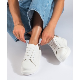 Deportivas blancas de mujer Shelovet blanco 2