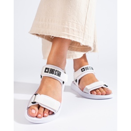 Sandalias blancas mujer Big Star HH274A026 blanco 1