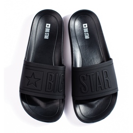 Pantuflas hombre Big Star DD174690 negras negro 2
