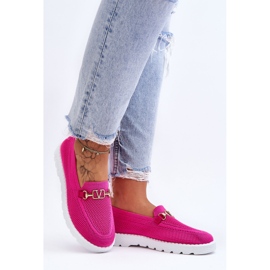 PM1 Alena Zapatillas sin cordones de mujer fucsia rosado 6