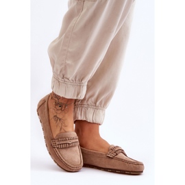 PG1 Mocasines Mujer Ante Clorie Beige 6