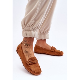 PG1 Mocasines Mujer Camel Clorie Ante marrón 6