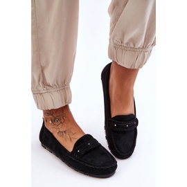 PG1 Mocasines Mujer Ante Negro Clorie 2