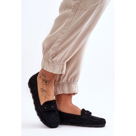 PG1 Mocasines Mujer Ante Negro Clorie 5