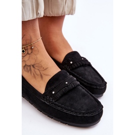 PG1 Mocasines Mujer Ante Negro Clorie 4