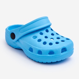 WJ1 Chanclas Baby Foam Crocs Percy Azul Claro 1