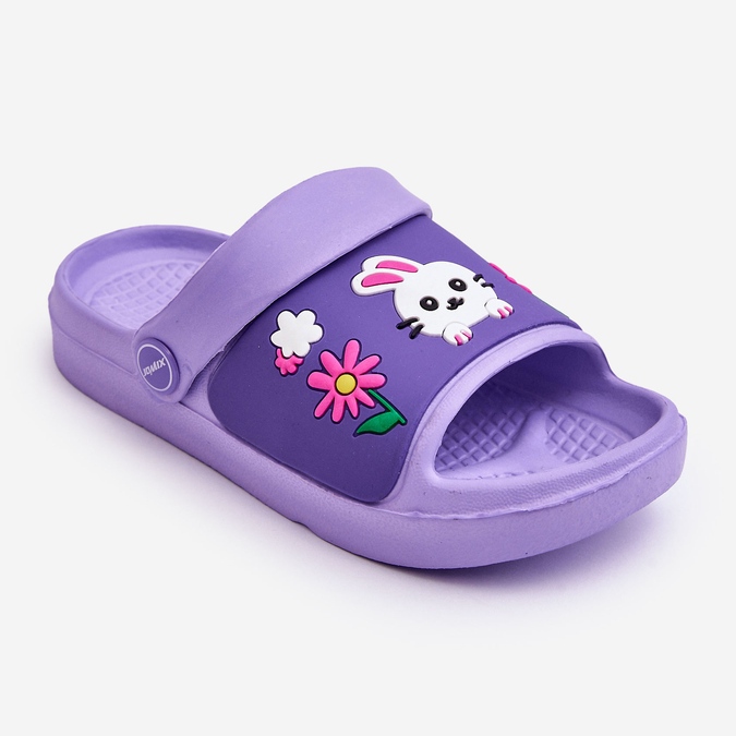 WJ1 Sandalias Infantiles Ligeras Con Motivos Animales Violeta Rico 1
