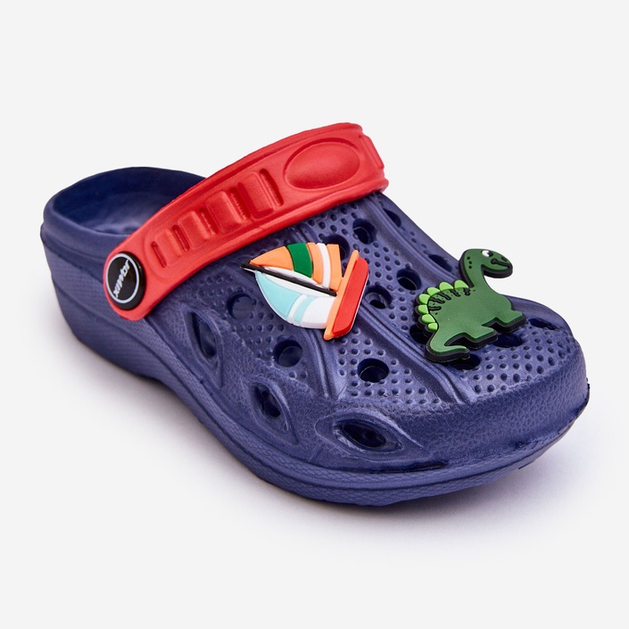 Sandalias Niños Espuma Ligera Crocs Azul Marino Sweets 1