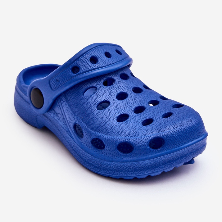 Pantuflas de espuma para niños Lucas azules 1