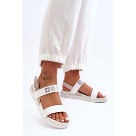 Sandalias Planas Mujer Big Star LL274939 Blanco 3