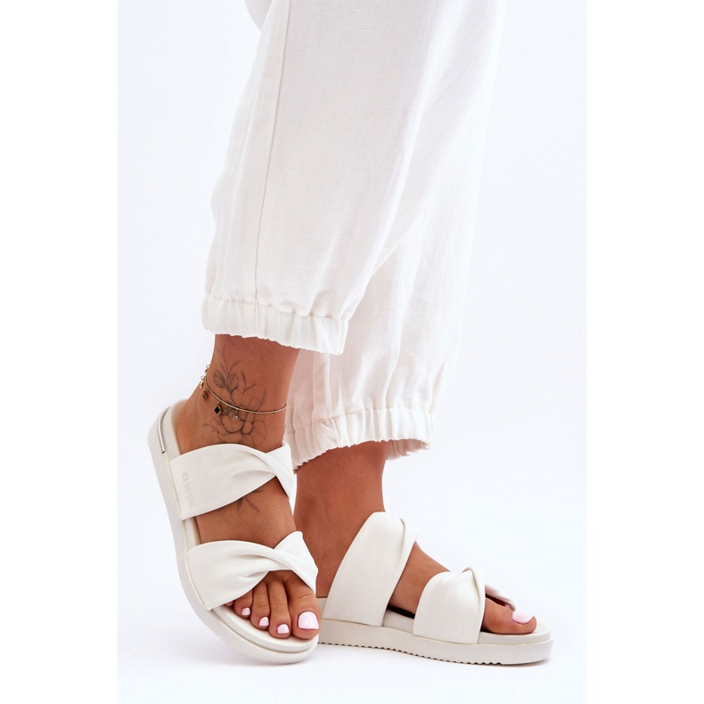 Sandalias Planas Mujer Big Star LL274A121 Blanco 1