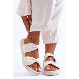 Sandalias Planas Mujer Big Star LL274A121 Blanco 2