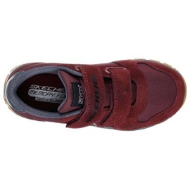 Zapatos Skechers Throwbax Jr 97360L/BURG rojo 2 Zapatos Skechers Throwbax Jr 97360L/BURG rojo 2