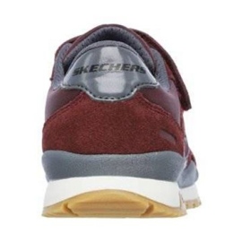 Zapatos Skechers Throwbax Jr 97360L/BURG rojo 4