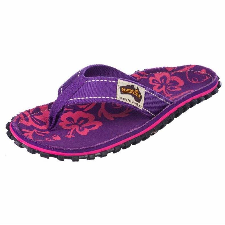 Chanclas Gumbies Islander Canvas W G-IS-WN-PUHIB púrpura 1