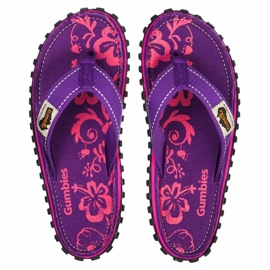 Chanclas Gumbies Islander Canvas W G-IS-WN-PUHIB violeta 2