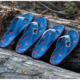 Chanclas Gumbies Islander W G-IS-UNI-FLA azul 3
