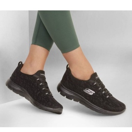 Skechers Summits Zapatos - Leopard Spot W 149037 Bbk negro 2