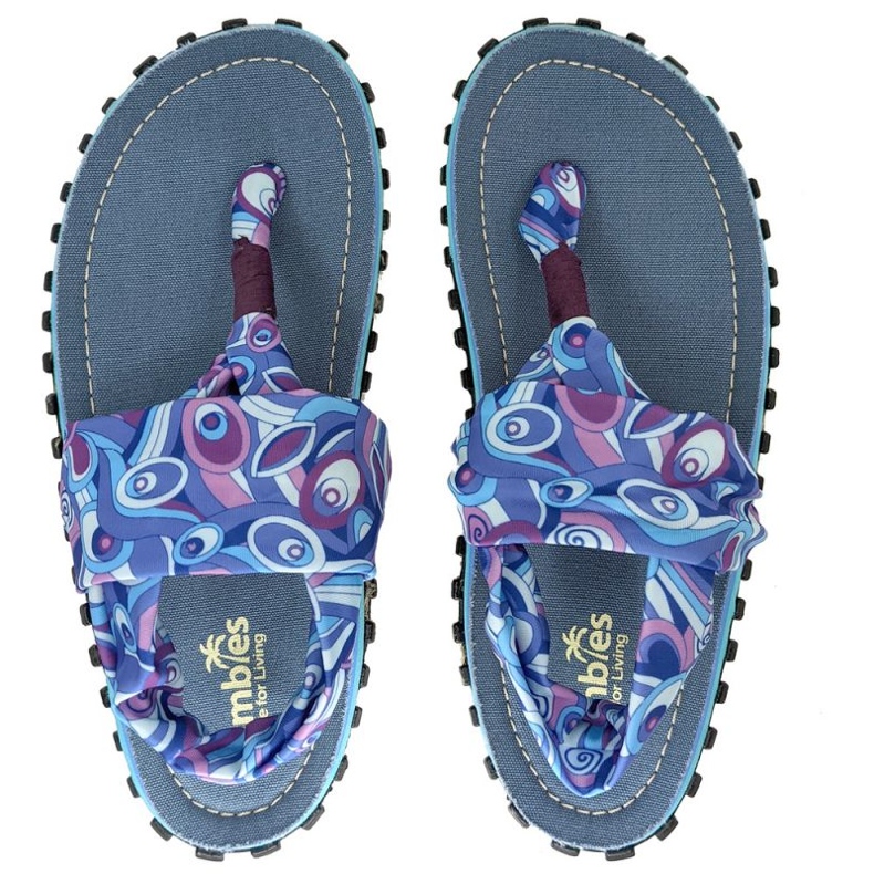 Chanclas Gumbies Slingback W G-SB-WN-PEAC azul 1