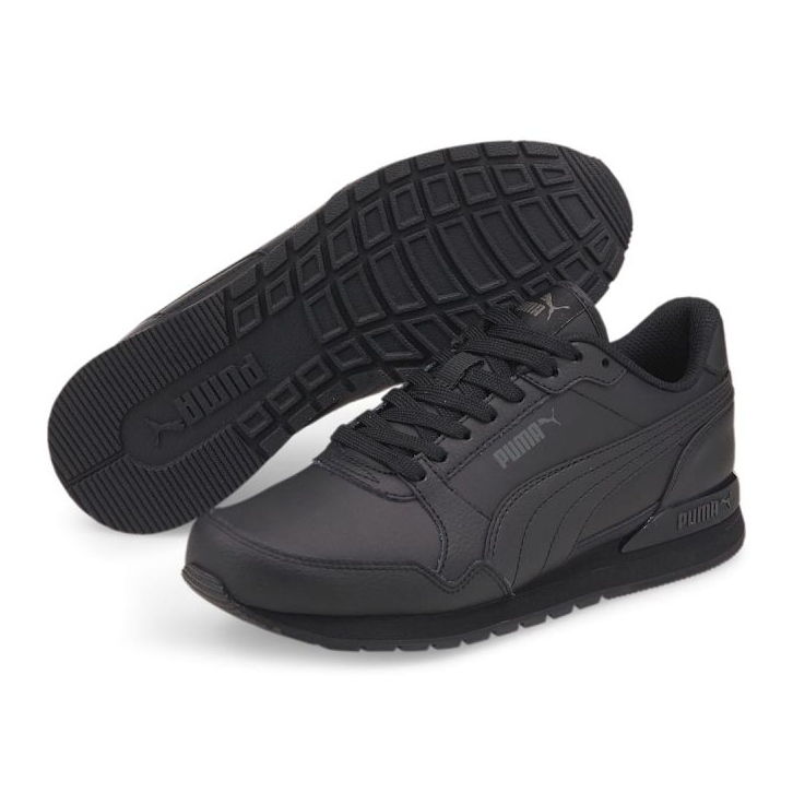 Zapatos Puma St Runner v3 L Jr 384904 01 negro 1