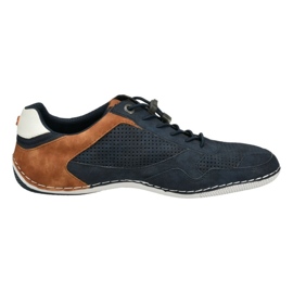 Zapatos Bugatti M 321-48010-5000-4100 azul 3