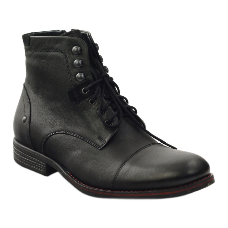 Botas de invierno negras con cremallera Pilpol 6009 negro 1 Botas de invierno negras con cremallera Pilpol 6009 negro 1