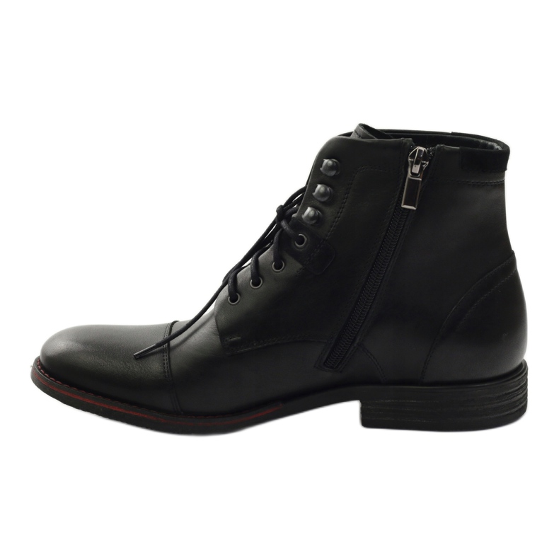 Botas de invierno negras con cremallera Pilpol 6009 negro 2 Botas de invierno negras con cremallera Pilpol 6009 negro 2