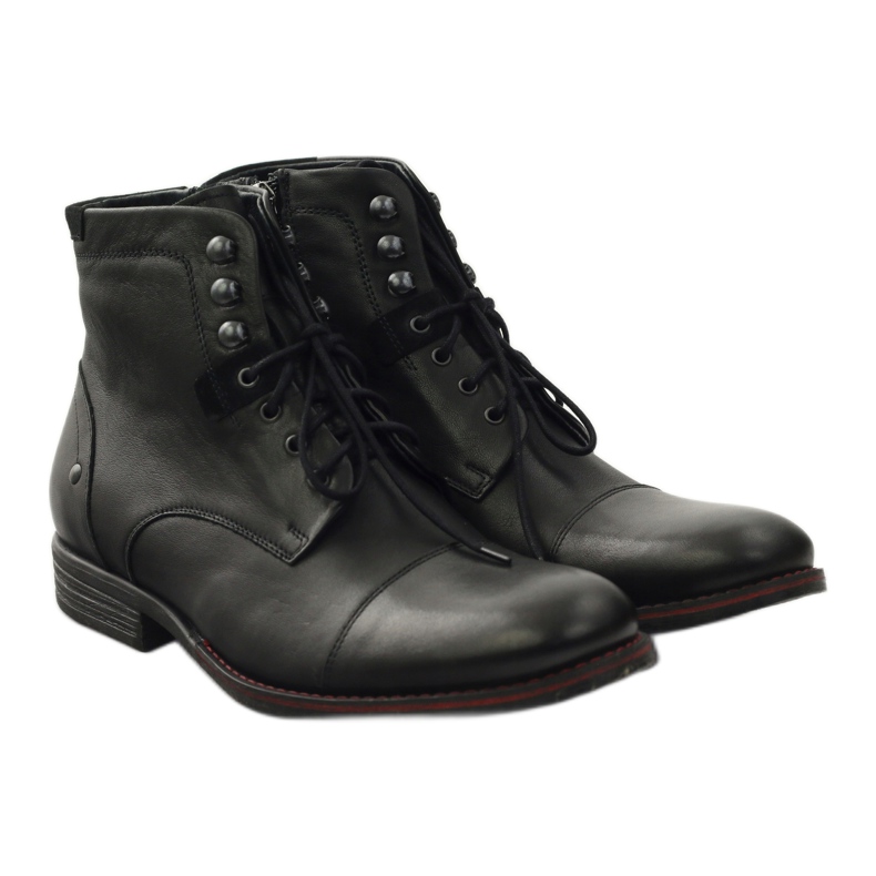 Botas de invierno negras con cremallera Pilpol 6009 negro 4