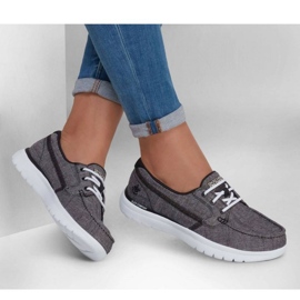 Skechers On The Go Flex Zapatos W 136453 Bkw negro 1