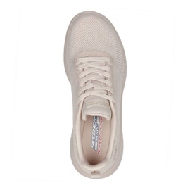 Skechers Memory Foam Bobs Squad Chaos Zapatos W 117209 Desnudo beige 1