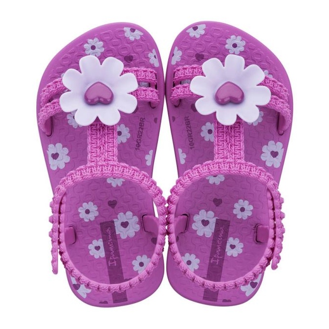 Sandalias Ipanema Daisy Baby Jr 83355-AH425 púrpura 1