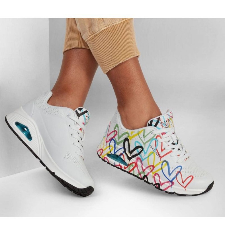Zapatos Skechers Uno Spread The Love 155507/WMLT multicolor 1 Zapatos Skechers Uno Spread The Love 155507/WMLT multicolor 1