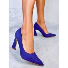 Zapatos de tacón violeta Valli 4
