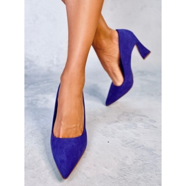 Zapatos de tacón violeta Valli 5
